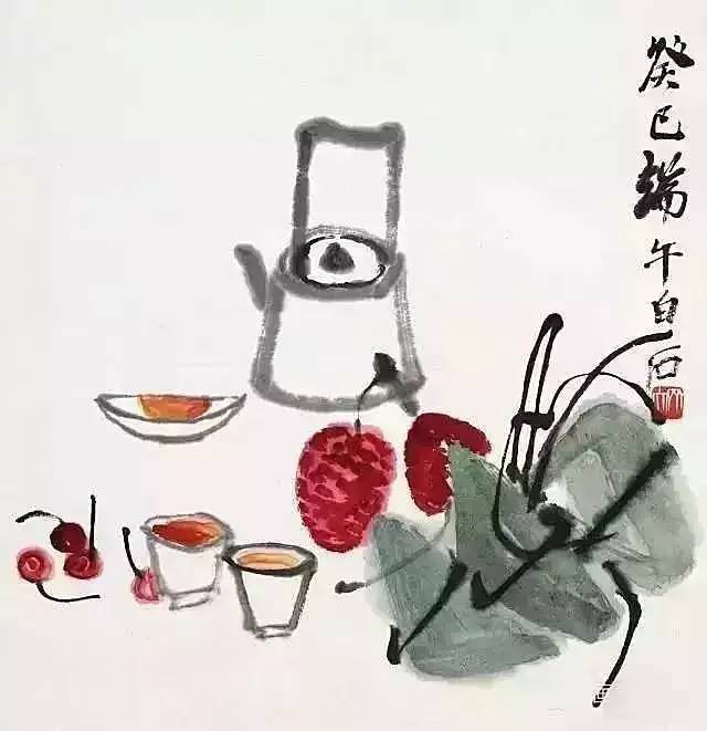 端午节之画，传统与艺术的交融